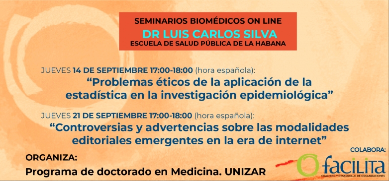 Conferencias on line de Luis Carlos Silva. Escuela Nacional Salud Pública La Habana.